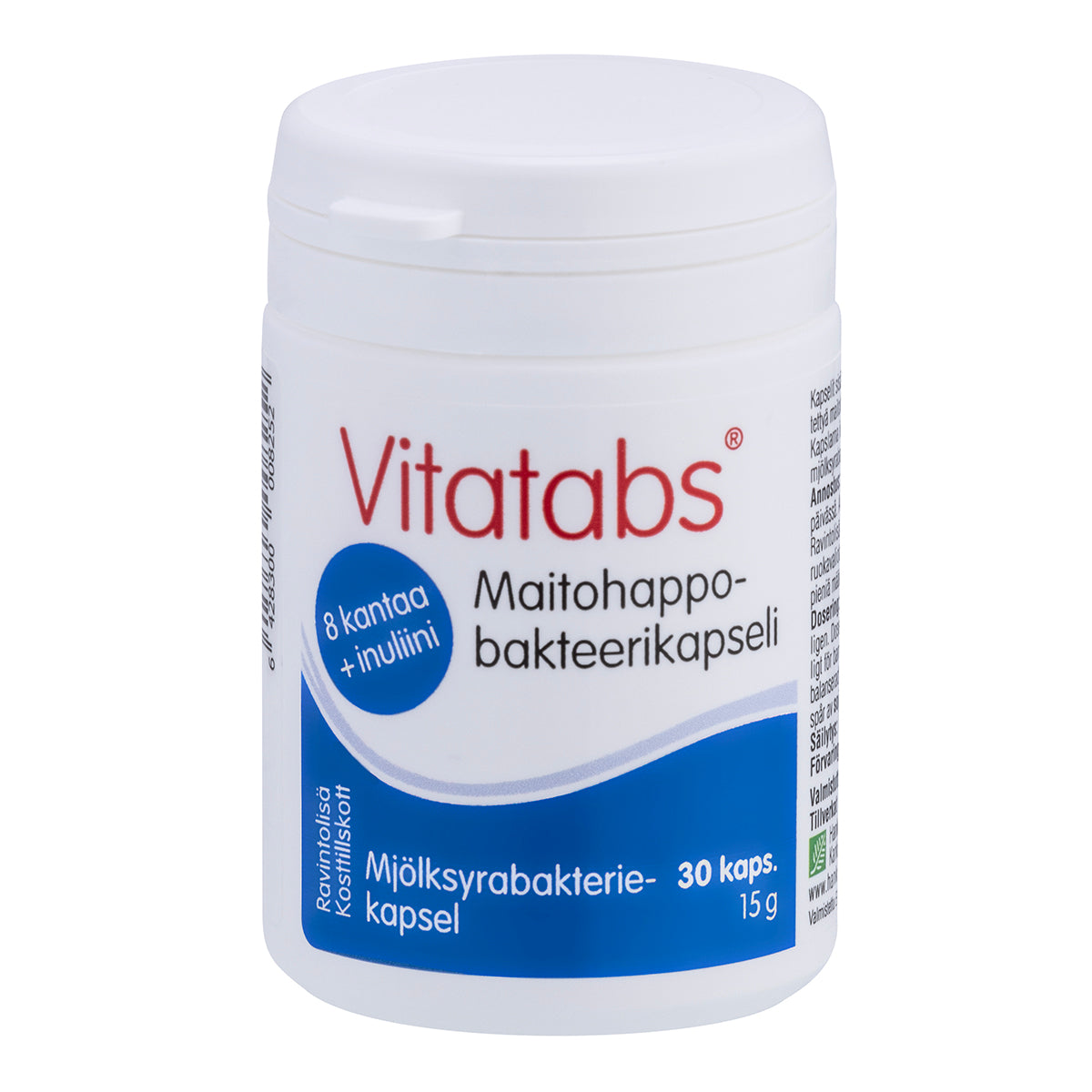 Vitatabs Mjölksyrabakterier 30 kapslar.