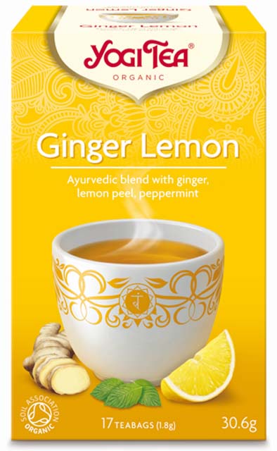 YOGI Ginger Lemon (L) 17 påsar