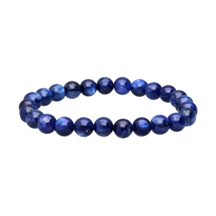 Rannekoru 6mm Sininen Kyaniitti
