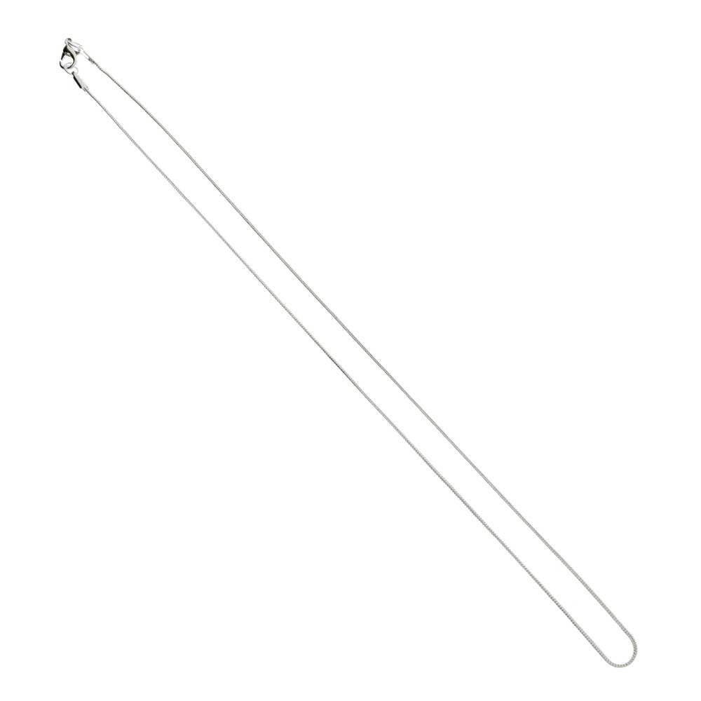Försilvrad kedja, 53 cm