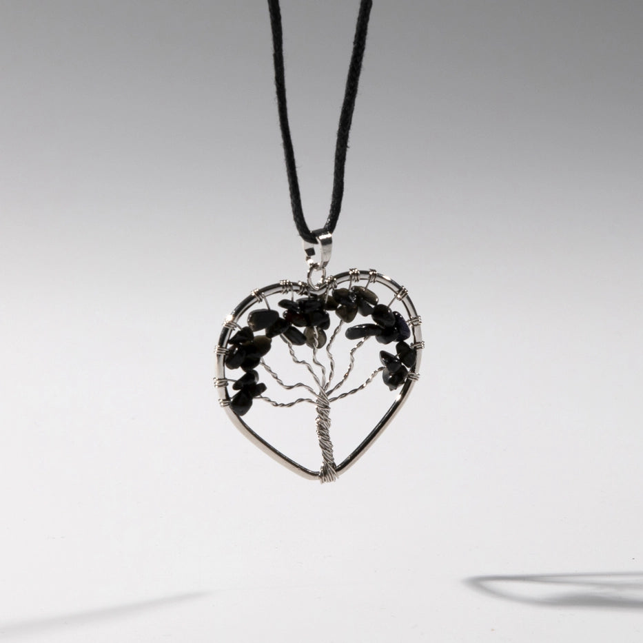 Halsband Livets träd, Obsidian