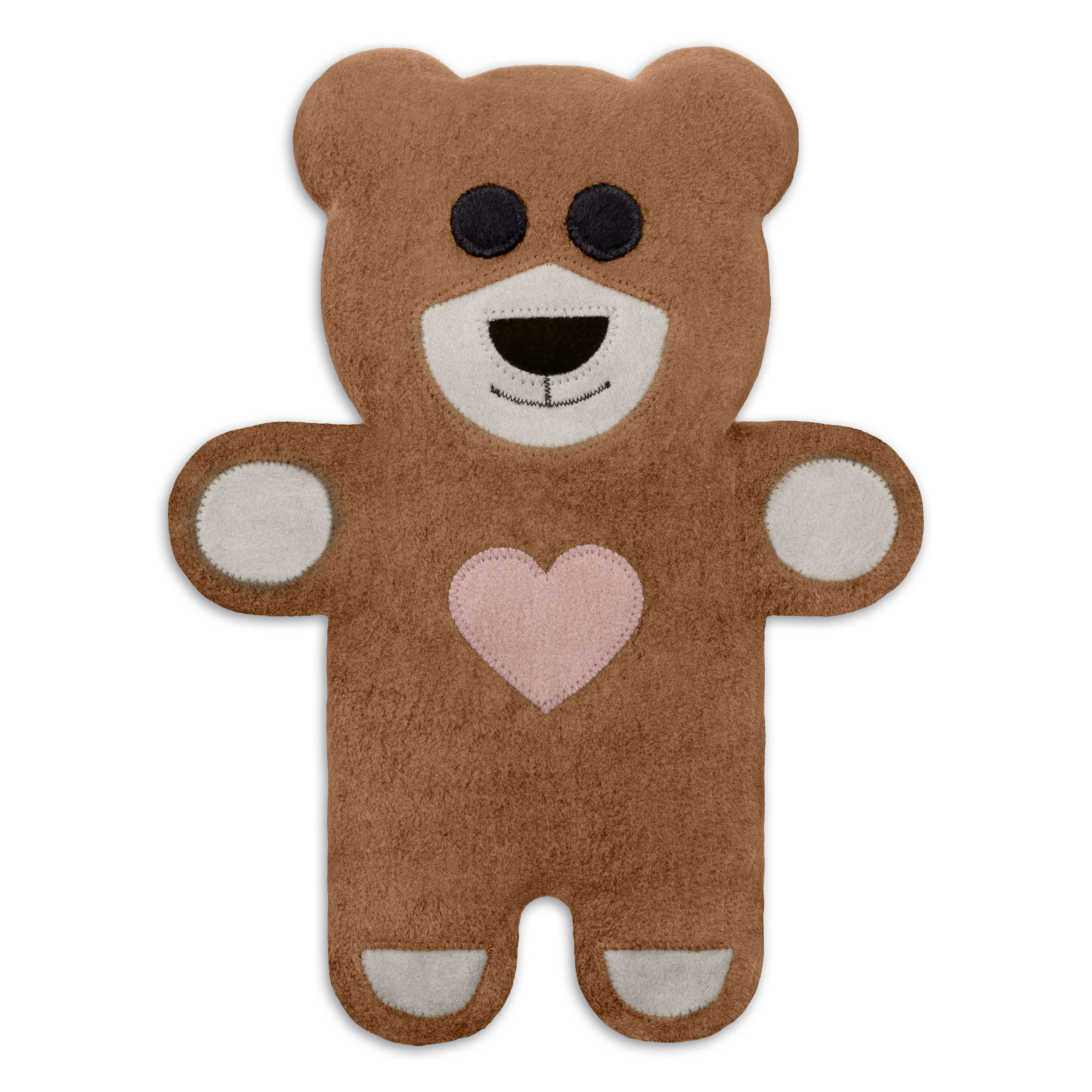 Leschi nalle – vetekudde 35×26 cm i ekologisk bomull