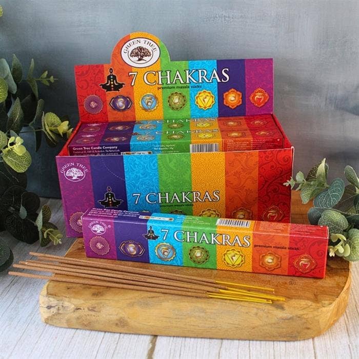 Green Tree 7 Chakras -suitsukkeet