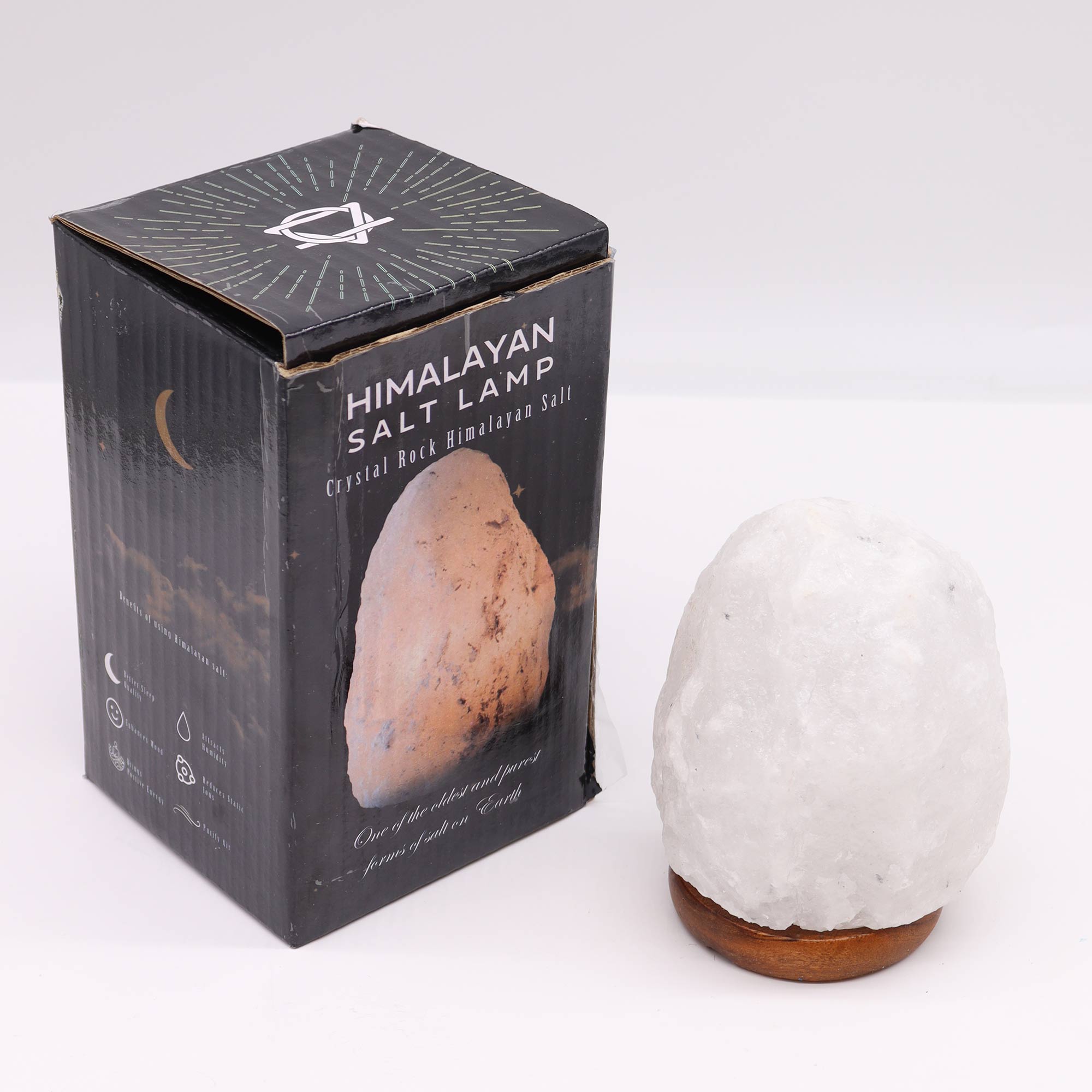 AW Himalayasaltlampa vit 2-3kg
