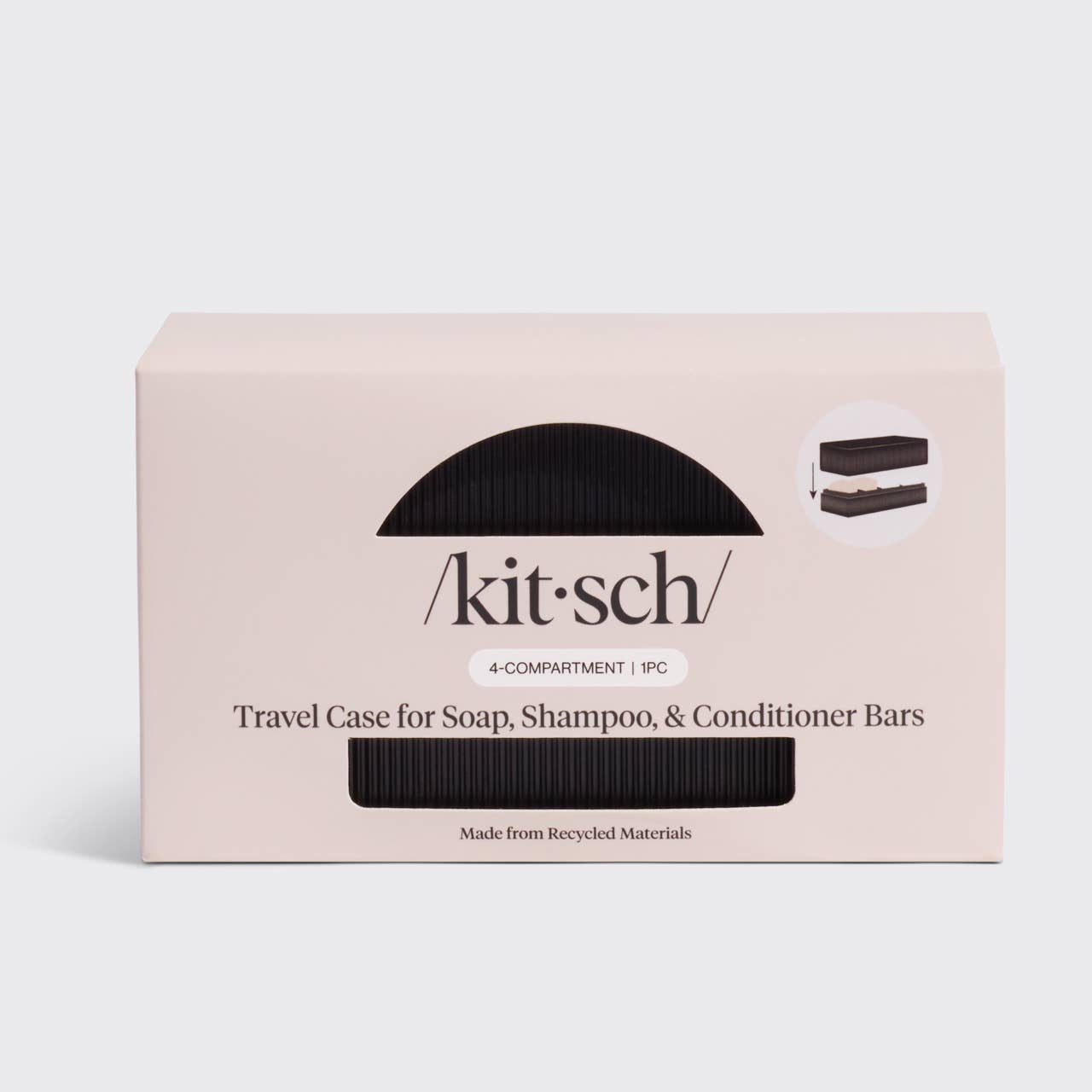 Kitsch Reseetui - svart