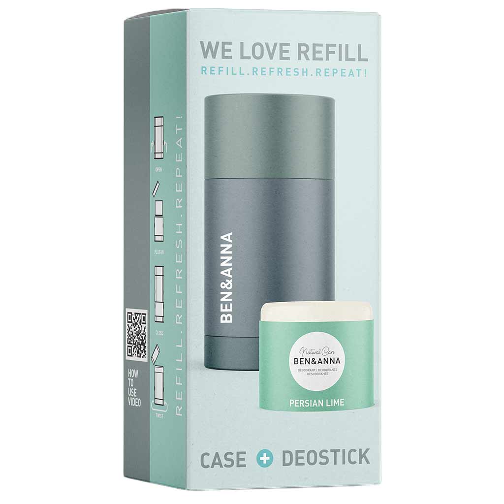 Ben & Anna Deodorantfodral + Påfyllning Persian Lime