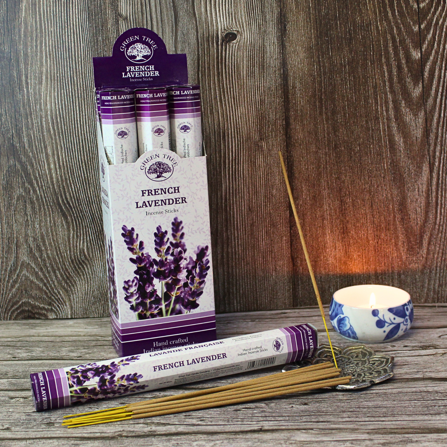 Green Tree French Lavender -suitsuke