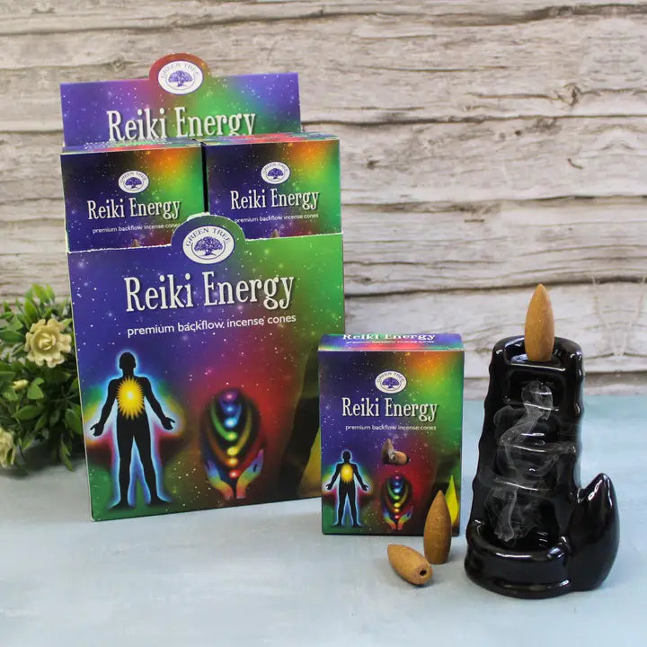 Reiki Energy Backflow -suitsukekartiot