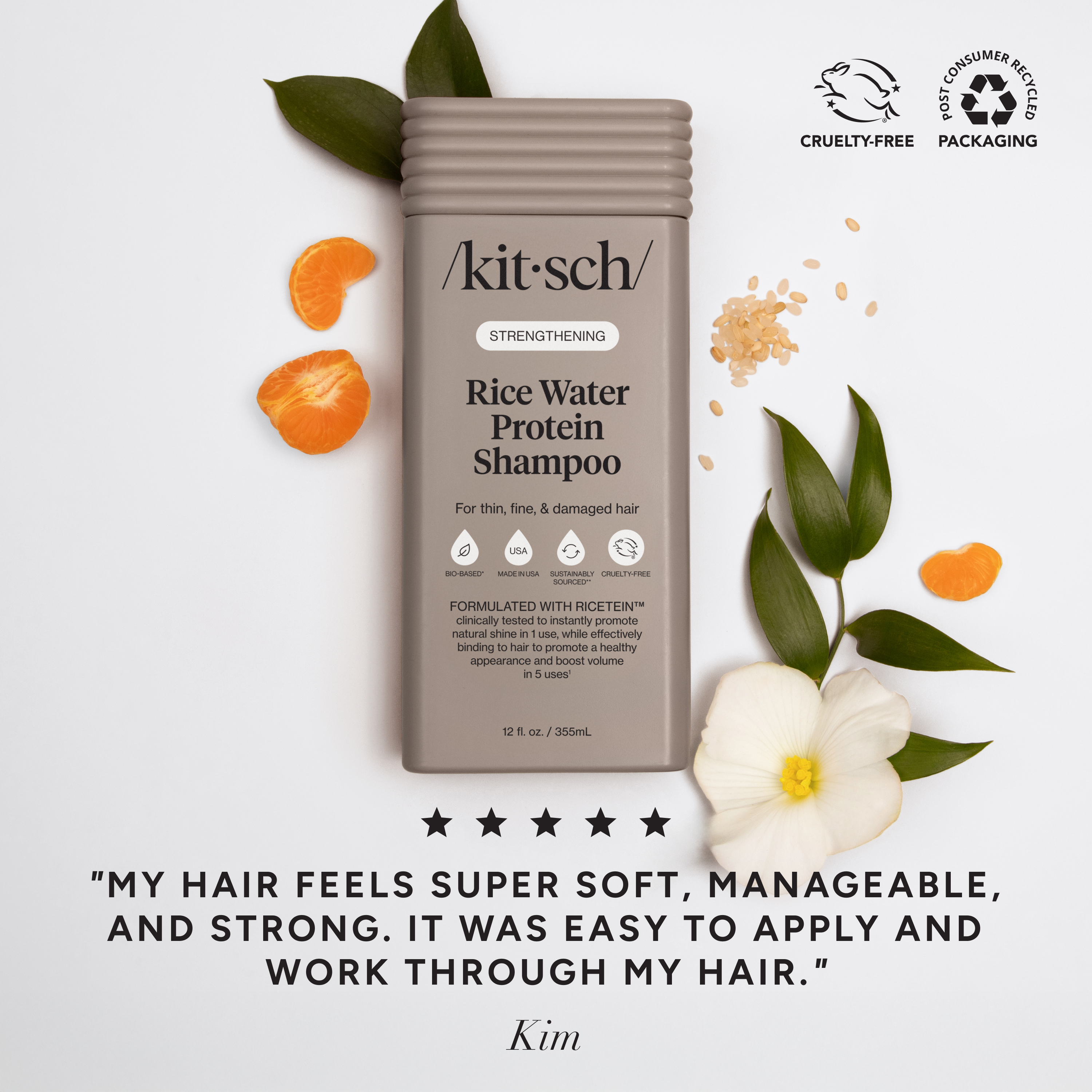Strengthening Rice Water Shampoo 355ml