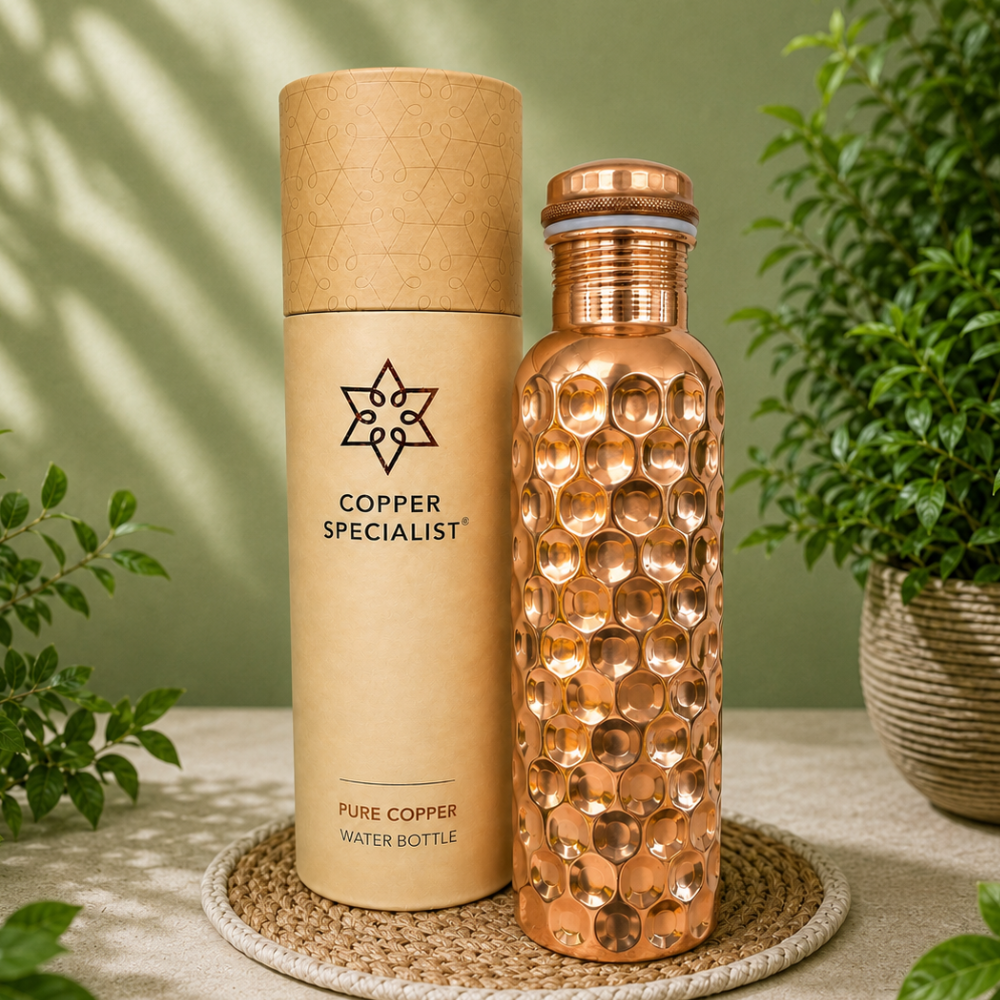 Kuparipullo Diamond Polished – 100 % kuparia | 1 L