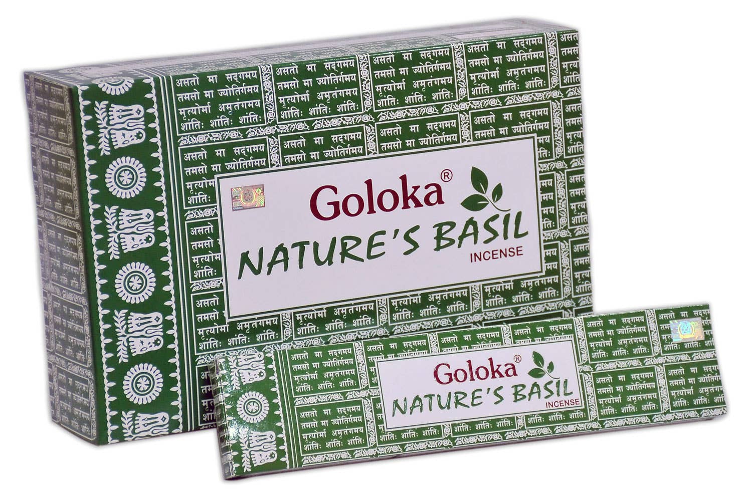 Goloka Nature's Basil Rökelse 15 Gram