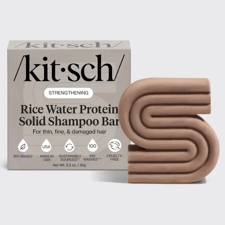 Rice Water Protein Shampoo Bar for Hair Growth