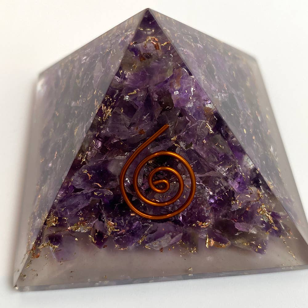 Orgonit Reiki Healing Pyramid, 4-5,5 cm