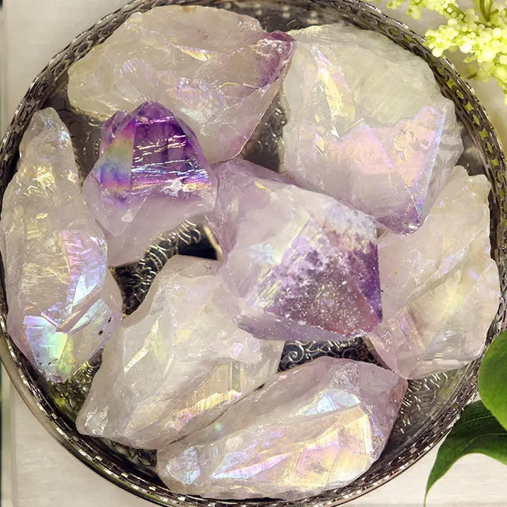 Enkeli Aura Ametisti -kärki 4-8 cm | Angel Aura Amethyst