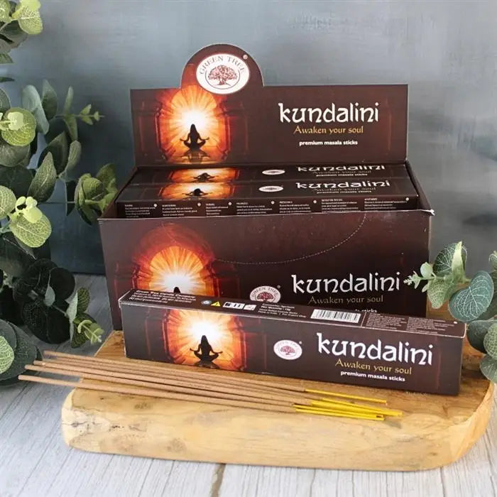 Green Tree Kundalini Rökelse 15g (ca 12 st)