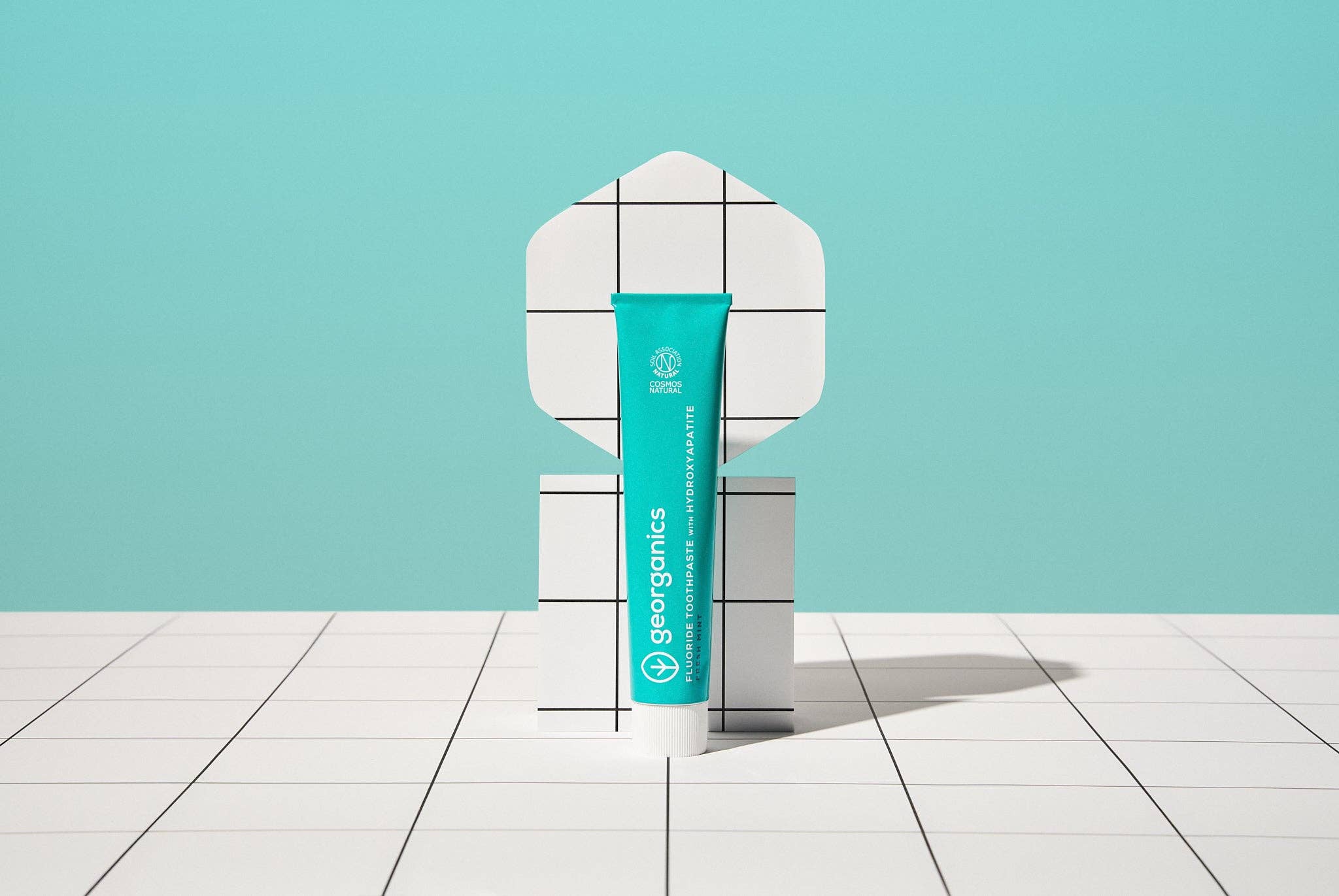 Fluoridhaltig Tandkräm med Hydroxyapatit - Fresh Mint 75 ml