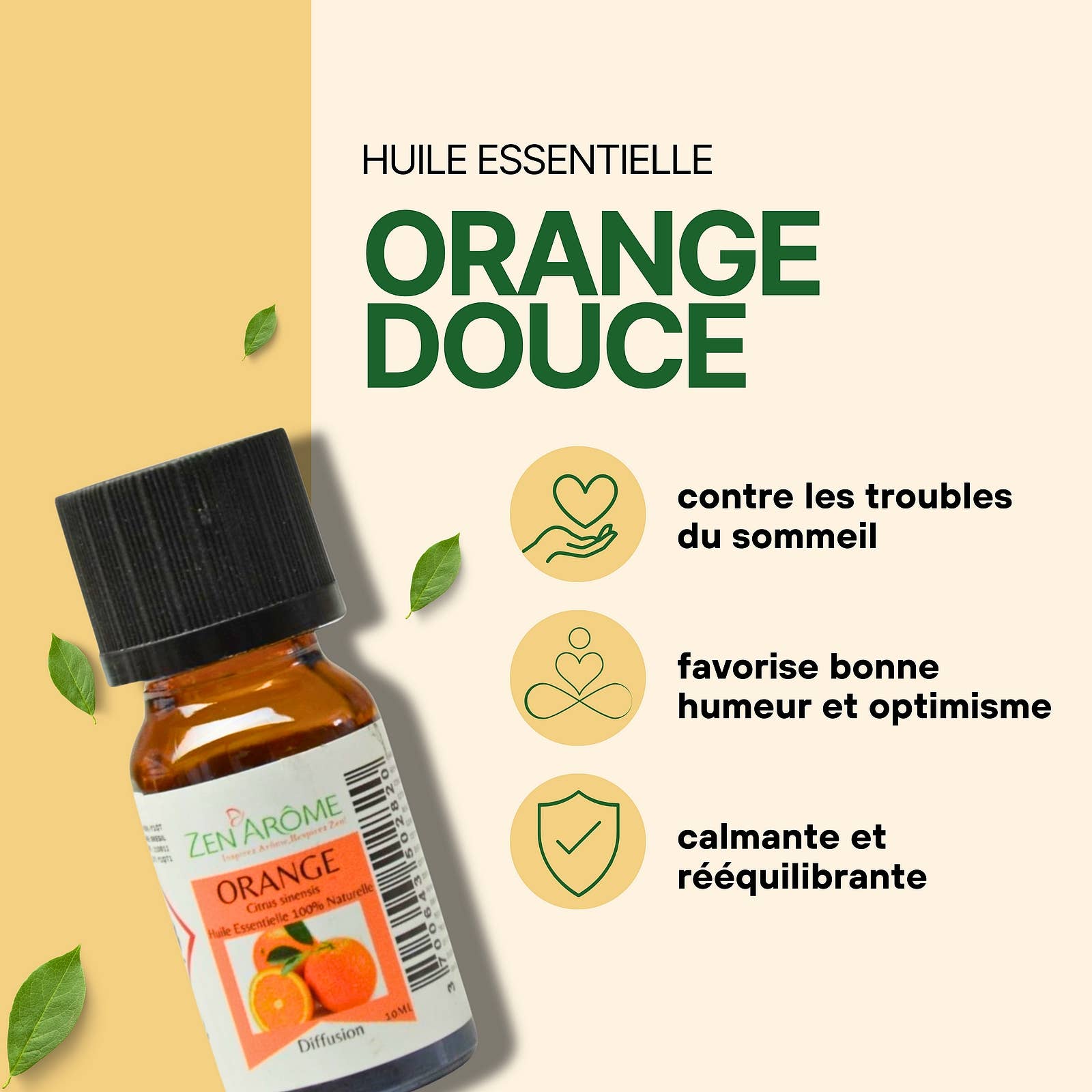 Sweet Orange  - 100% eteerinen appelsiiniöljy 10ml