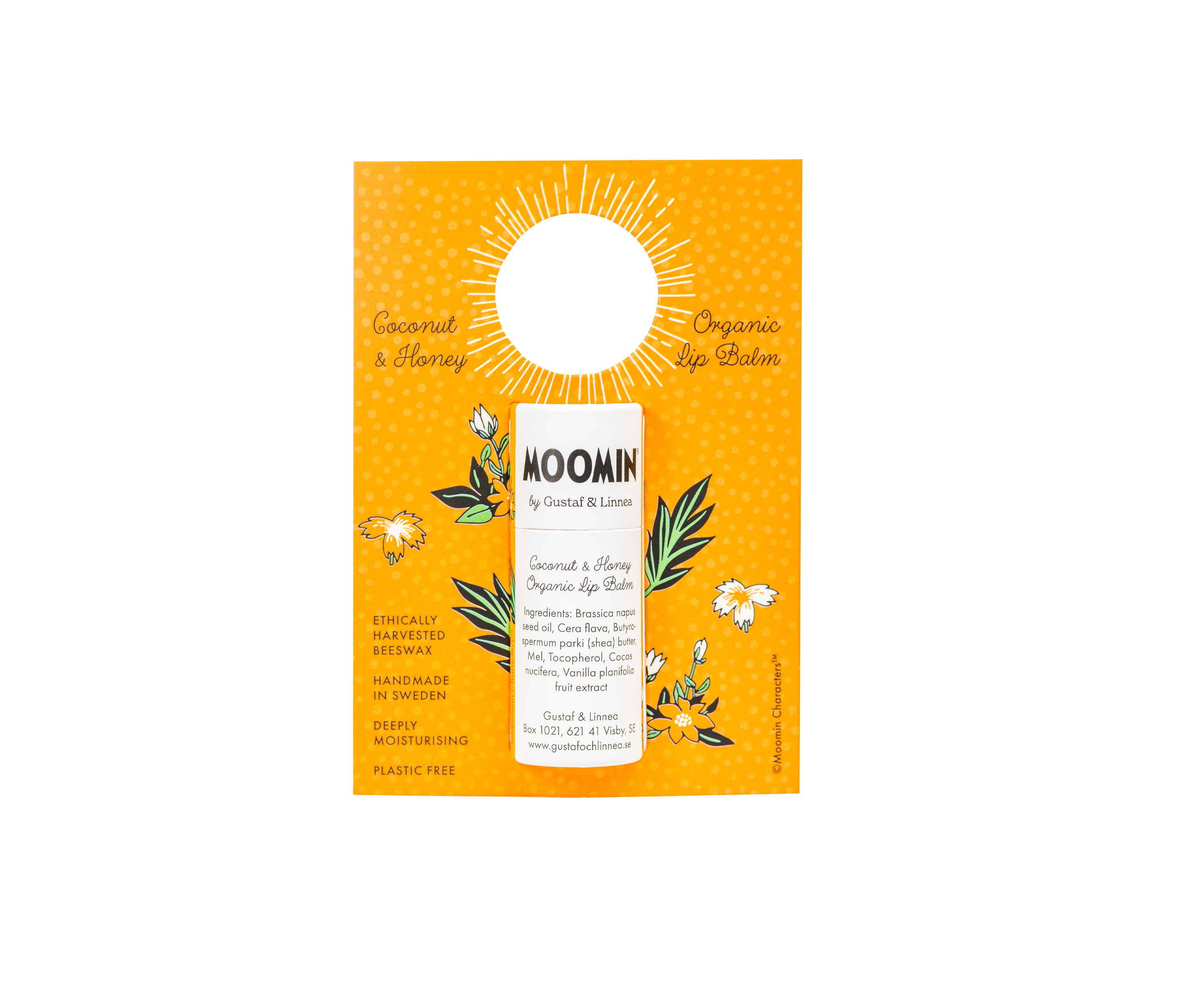 Moomin by G&L - Läppbalsam Kokos & Honung 8,5g