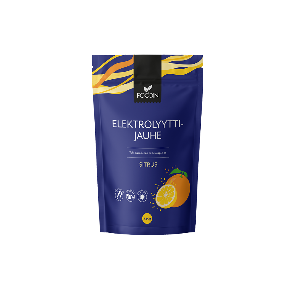 Foodin - Elektrolytpulver Citrus 240g
