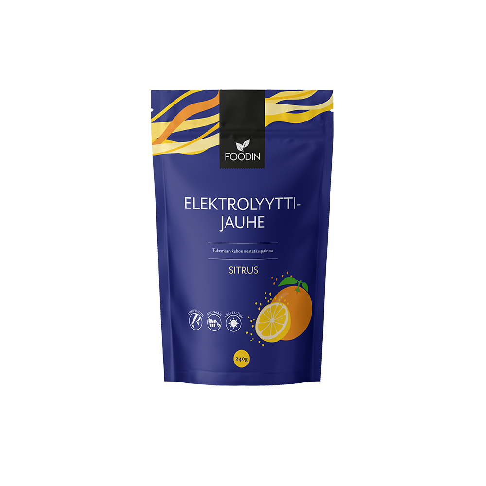 Foodin - Elektrolytpulver Citrus 240g