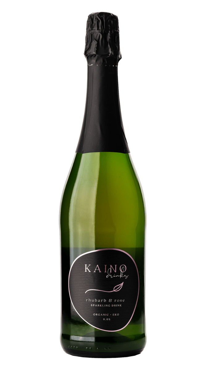 Rabarber & Ros mousserande dryck (L) 750ml