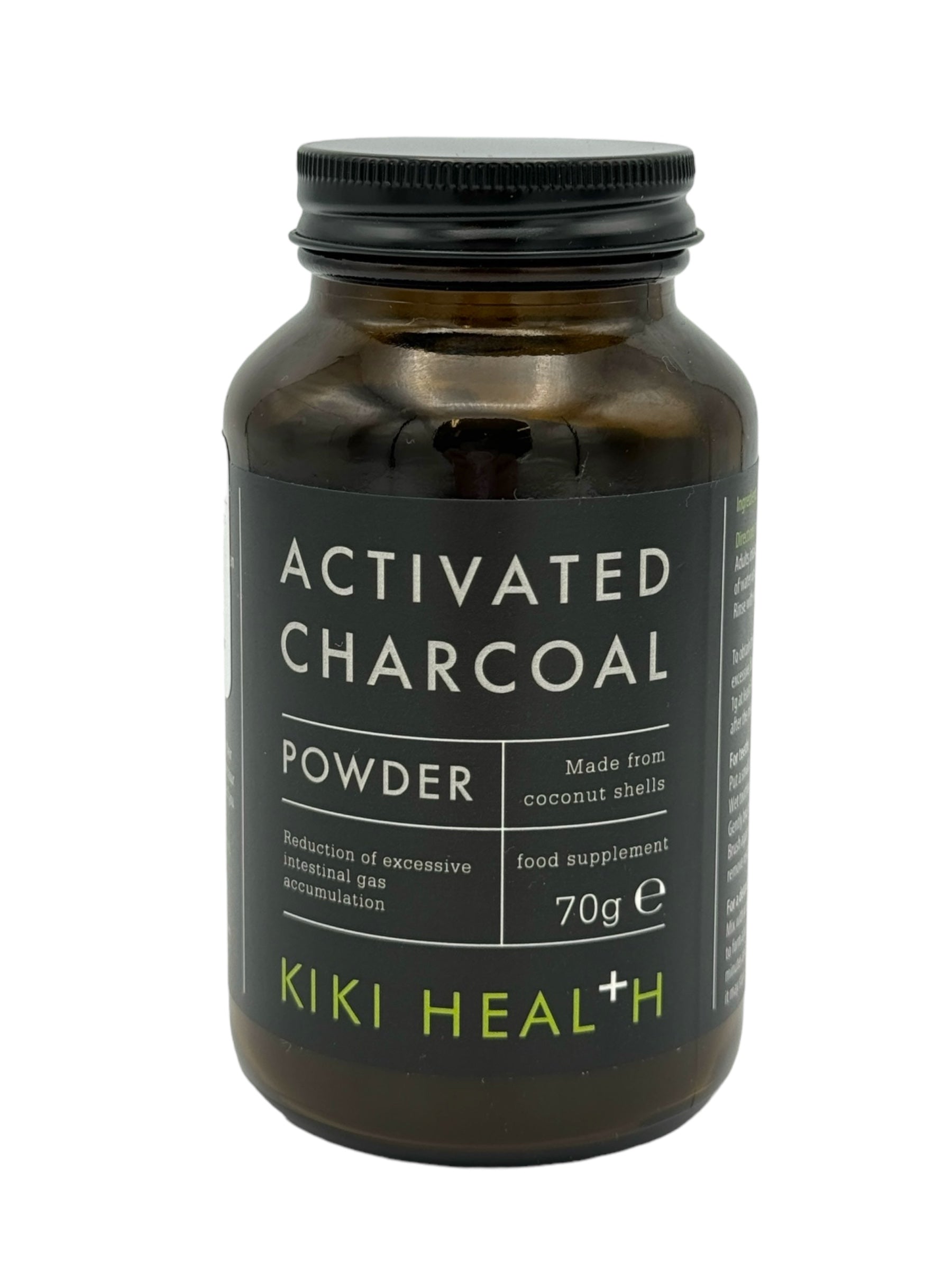 Kiki Health Aktivt kol pulver 70g