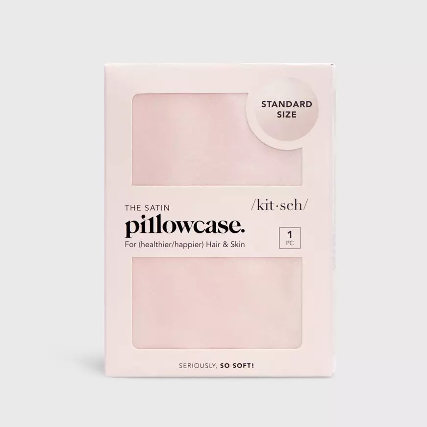 Kitsch The Satin Pillowcase - Blush