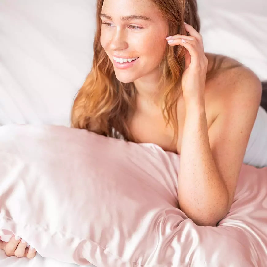 Kitsch The Satin Pillowcase - Blush