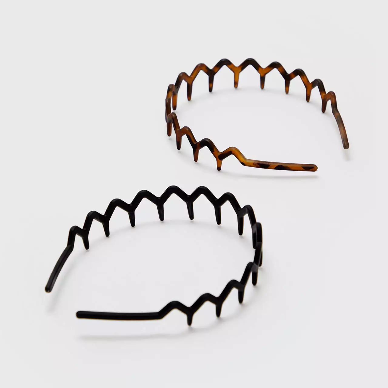 Kitsch Zig Zag Headband 2pc - Dark