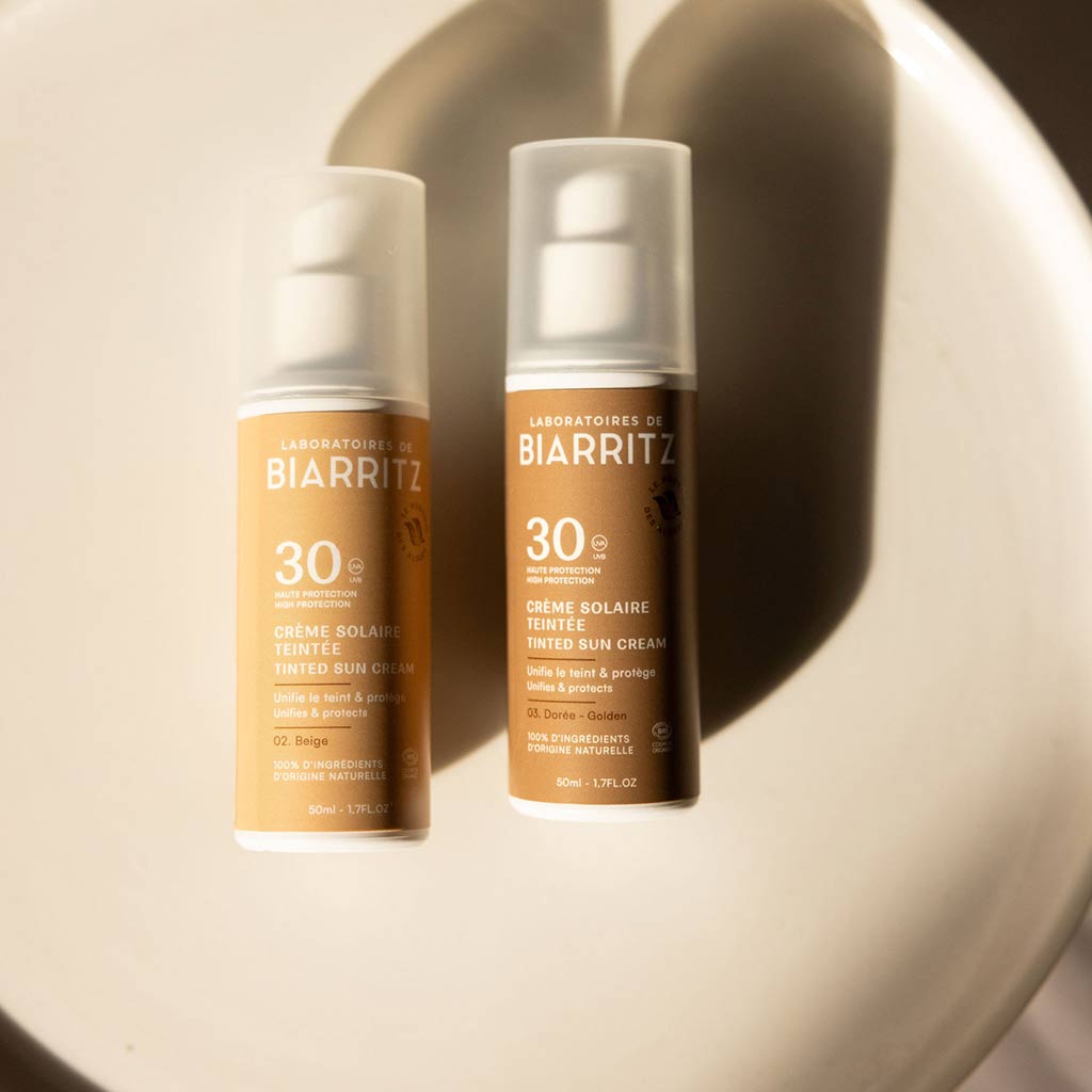 Sävytetty Aurinkovoide Kasvoille SPF30 Golden 50ml