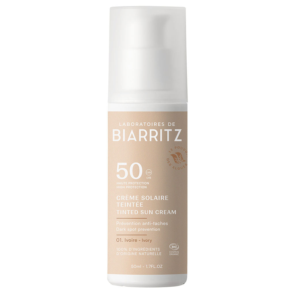 Sävytetty Aurinkovoide Kasvoille SPF50 Ivory 50ml