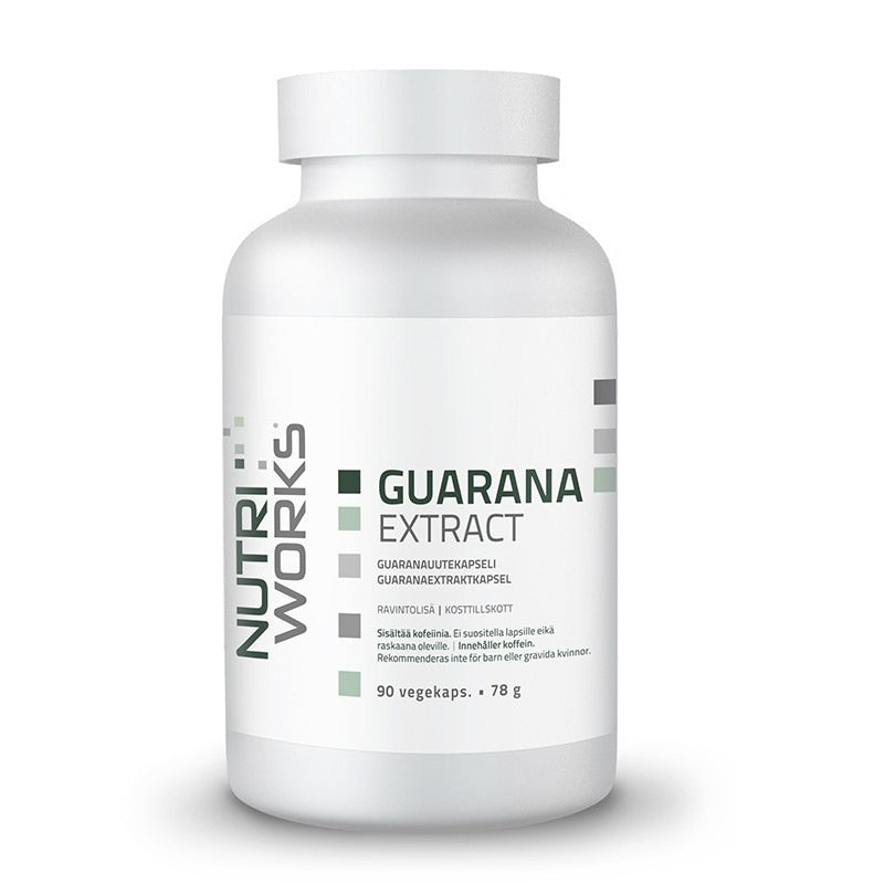 Guaranaextrakt 90 kapslar