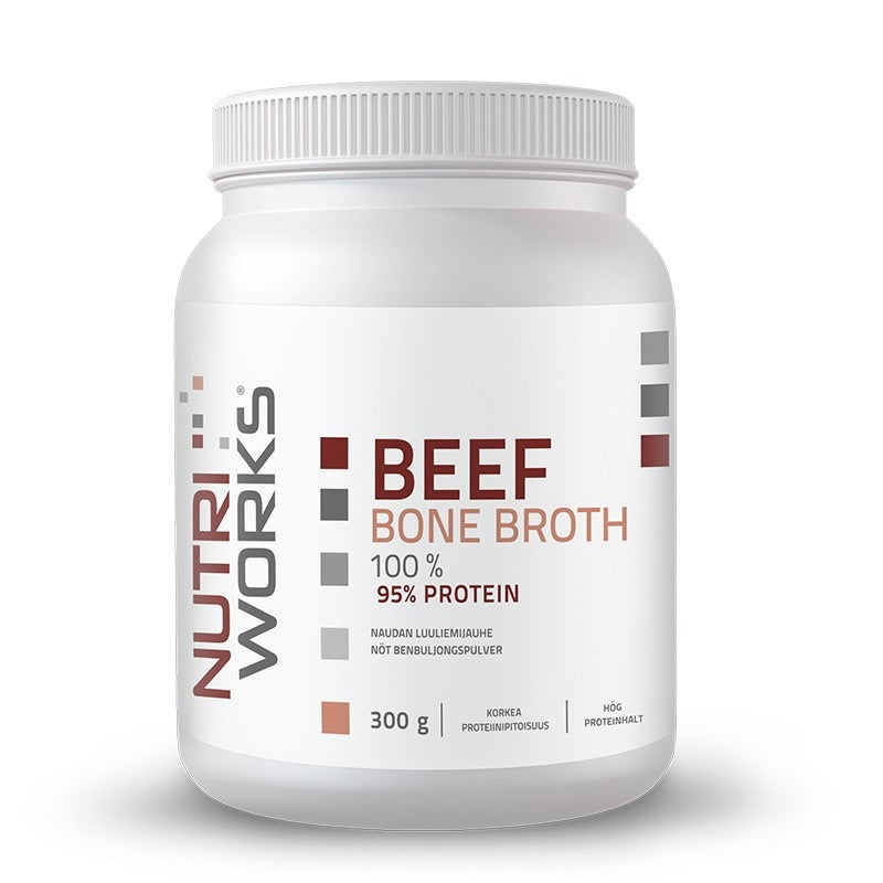 Beef Bone Broth 100%, Naudan luuliemijauhe 300g