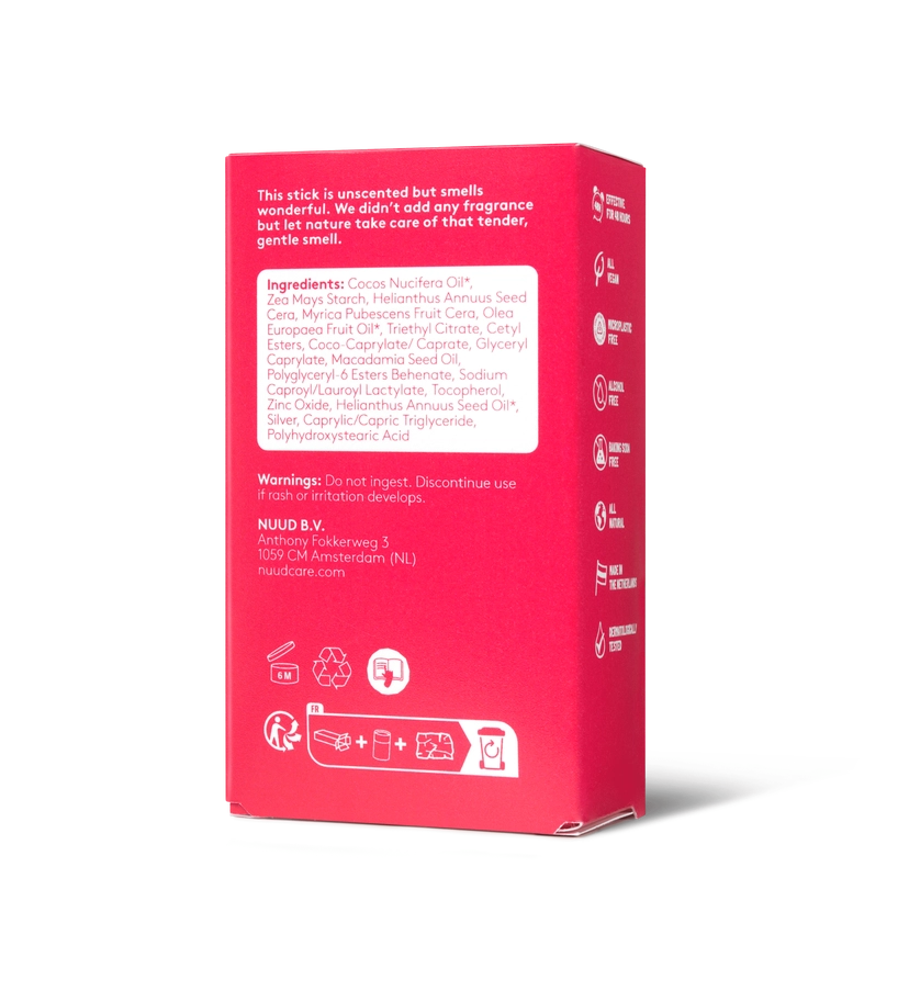 Nuud Deodorant Stick