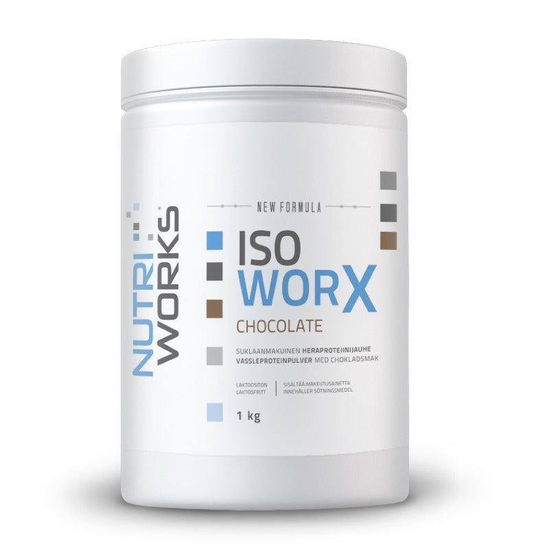 Iso Worx, laktosfri, 1000g, choklad