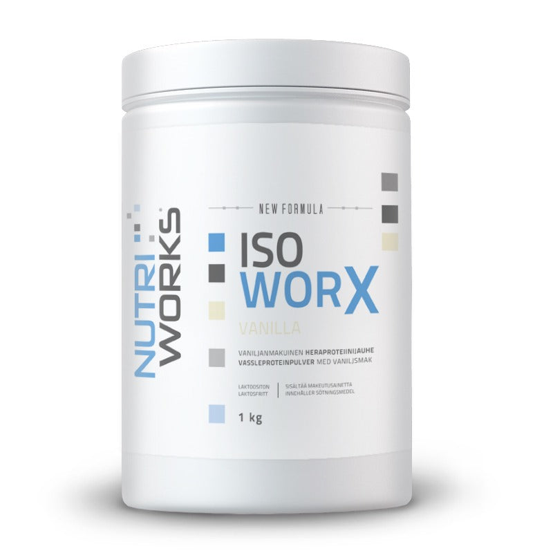 Iso Worx, laktosfri, 1000g, vanilj