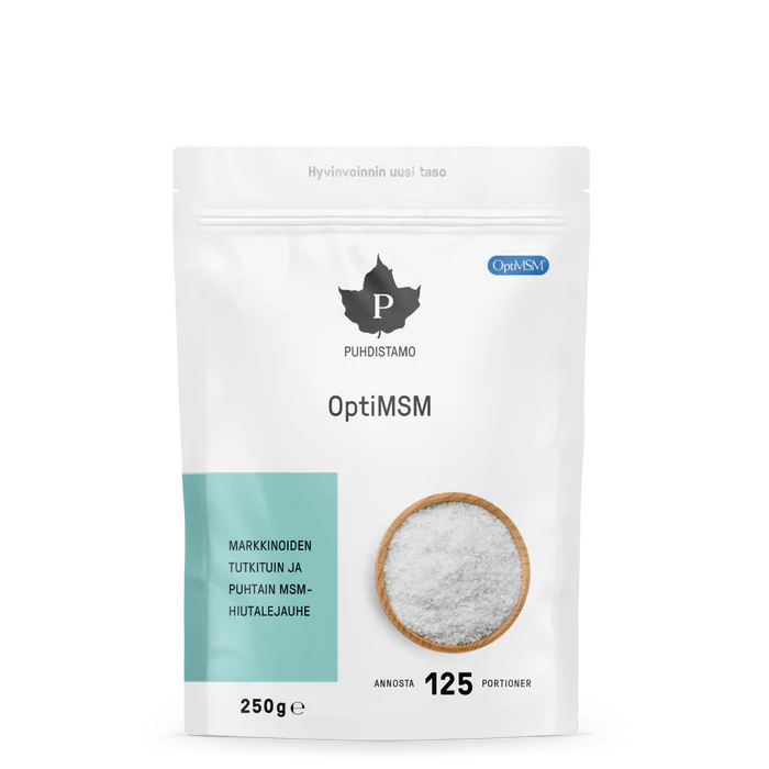 Puhdistamo OptiMSM 250g, osmakad