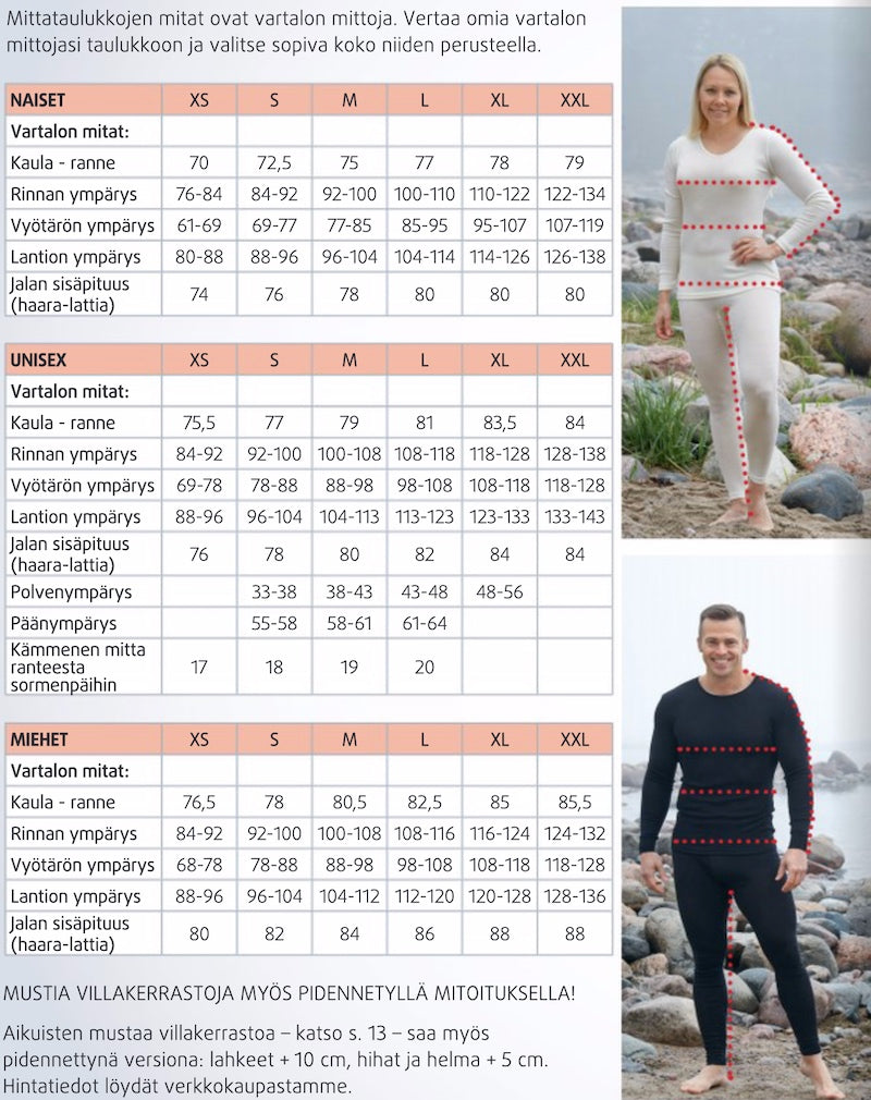 Undertröja, lång ärm, unisex