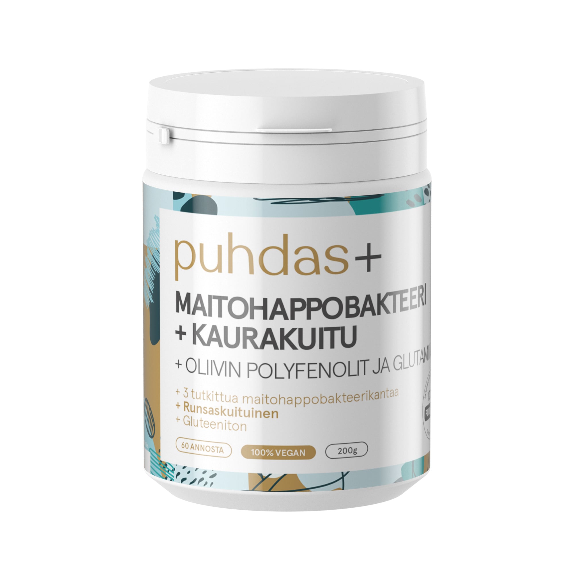 puhdas+ Mjölksyrabakterier+havrefibrer