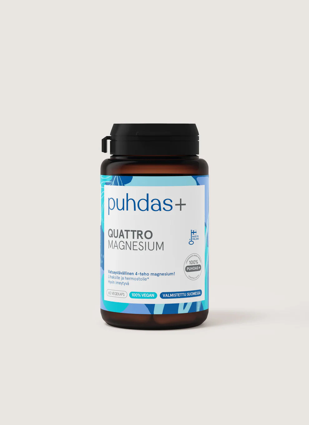 puhdas+ Quattro Magnesium 60 kapslar