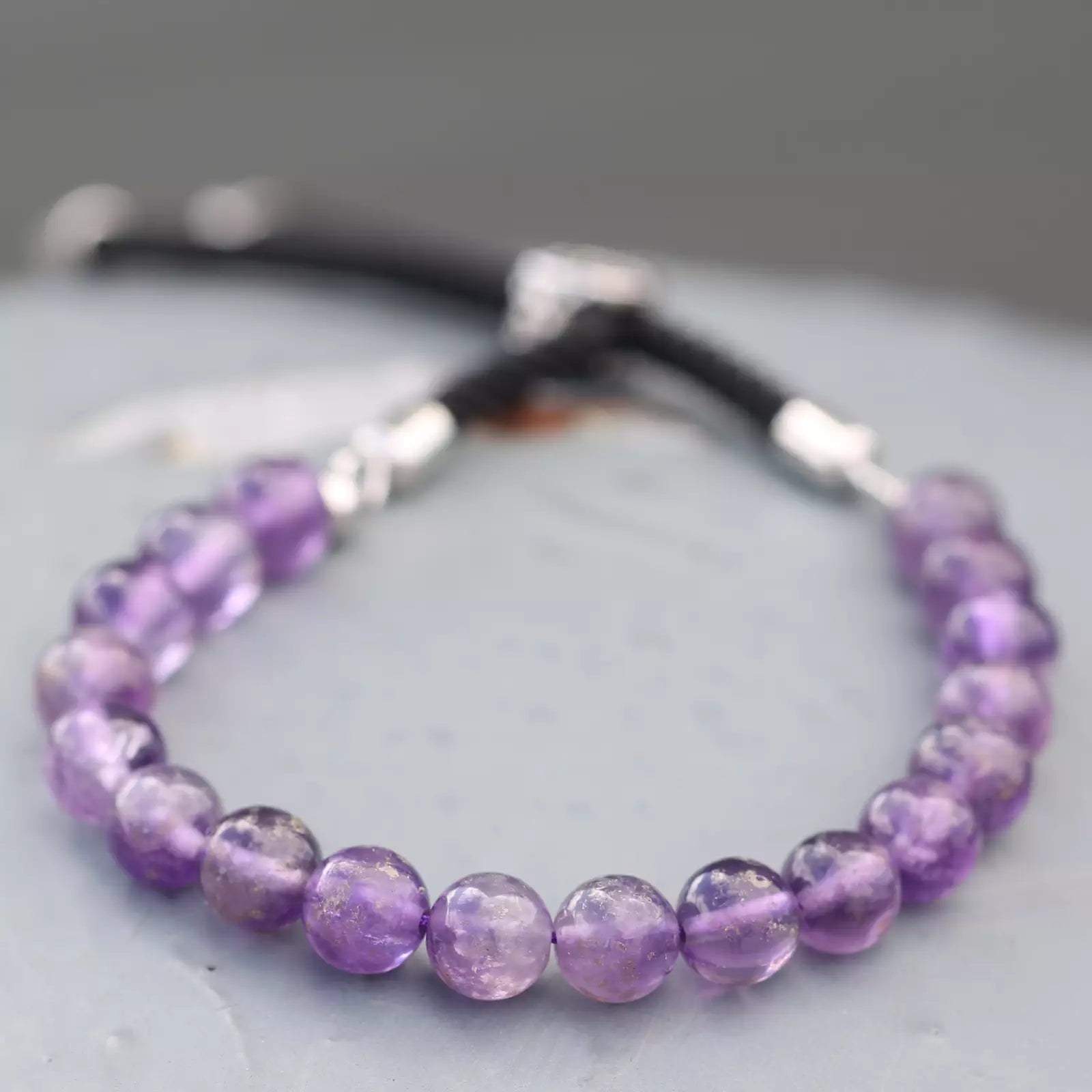Armband 925 Silver Ametist