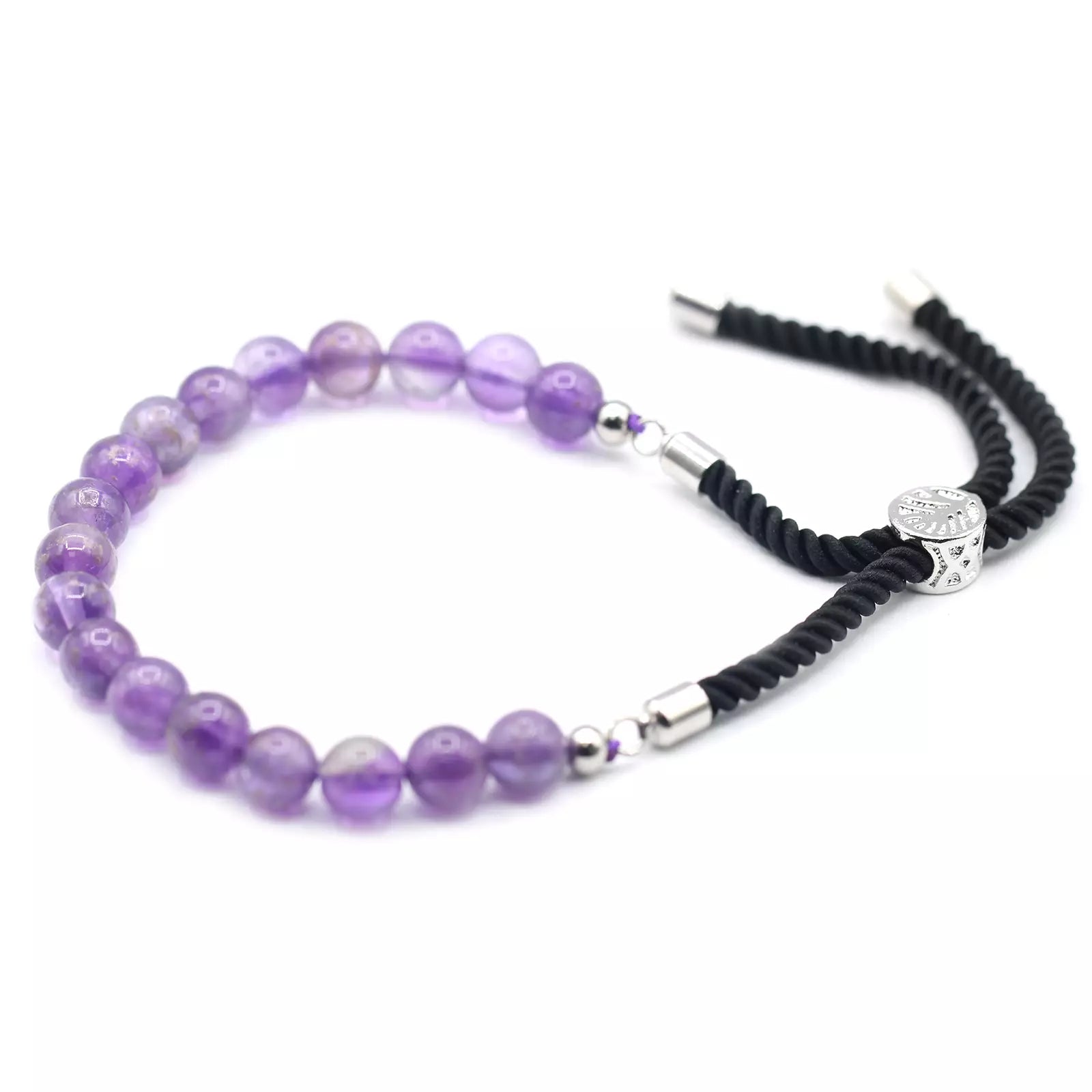 Armband 925 Silver Ametist