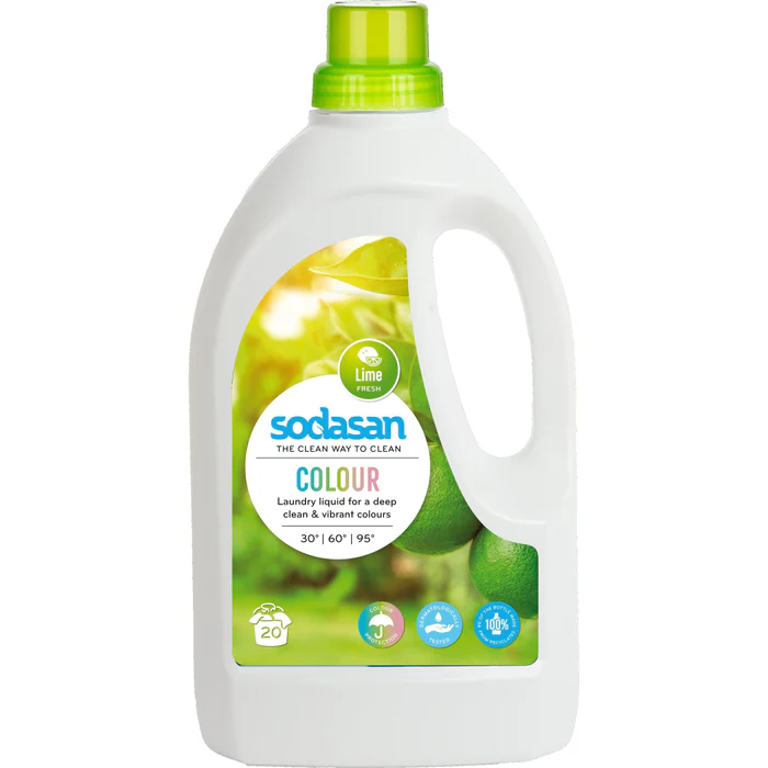 Sodasan Color pyykinpesuneste Lime 1,5l