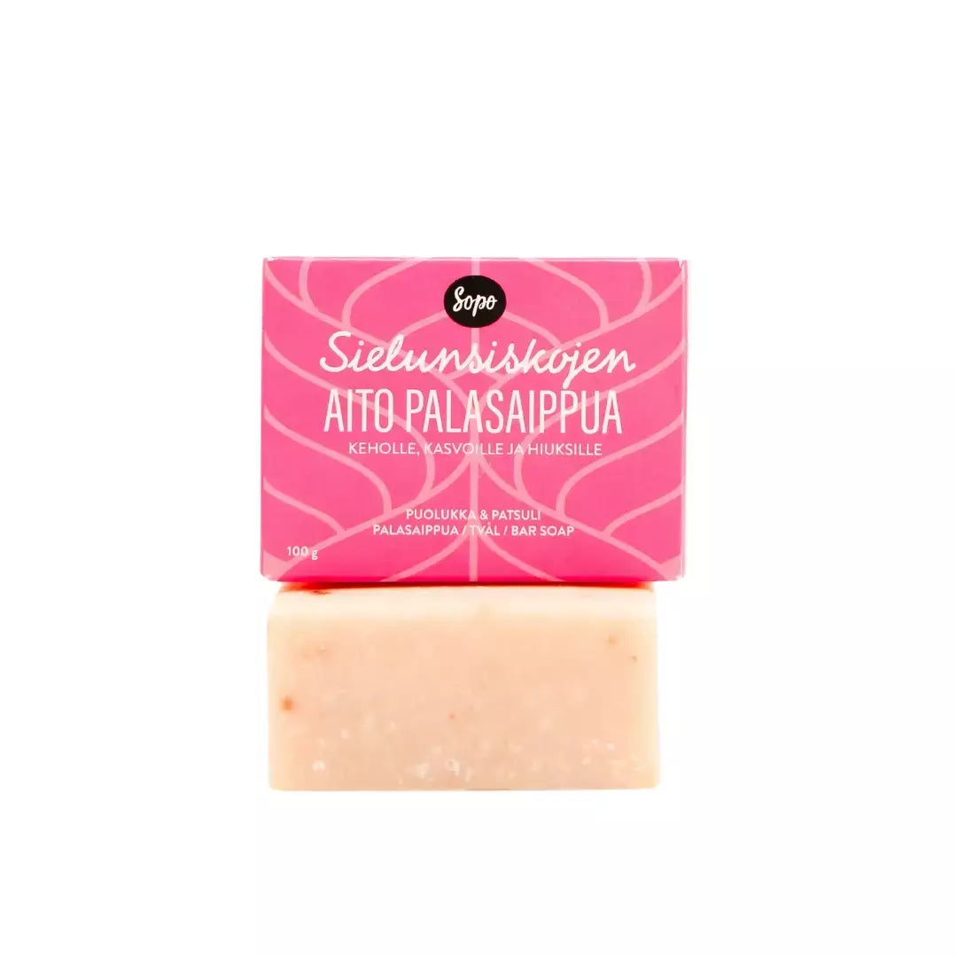 SOPO Sielunsiskojen Aito Palasaippua 100g
