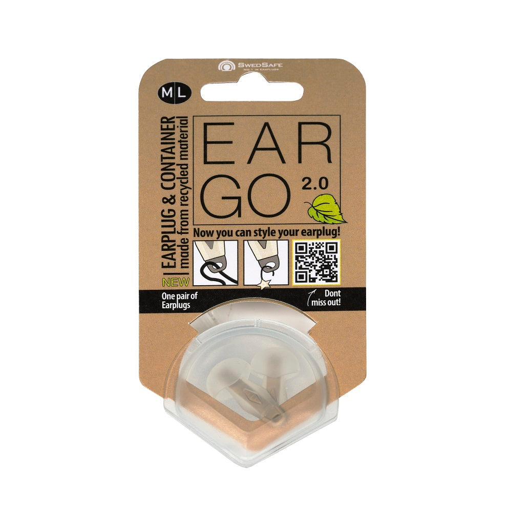 SwedSafe Eargo öronpropp M/L 1 par